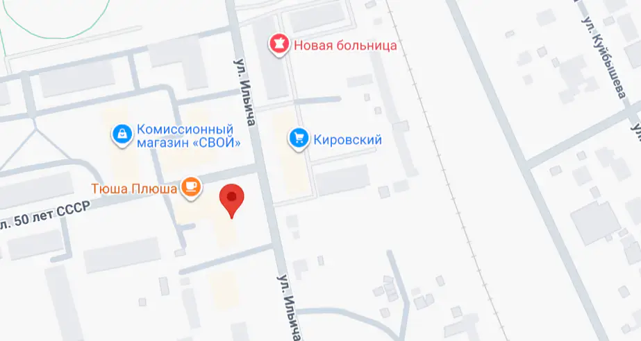 Офис акваторгсервис на карте